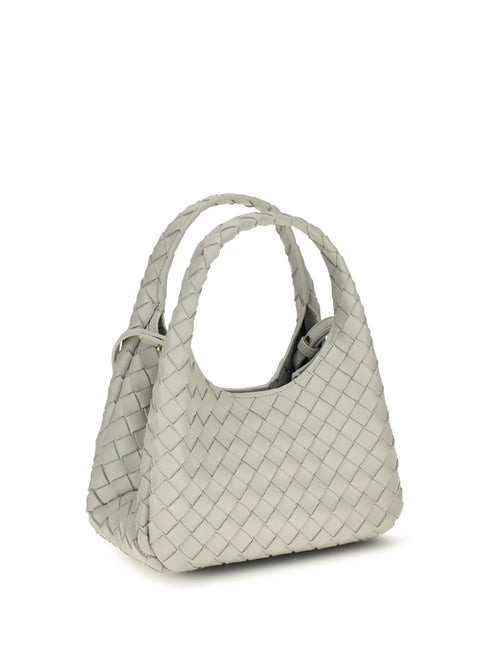 Bottega Veneta Baby Campana leather Handbag - Silica Grey-Mb