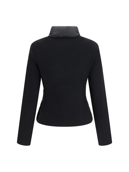 Moncler Cotton padded Cardigan - Black