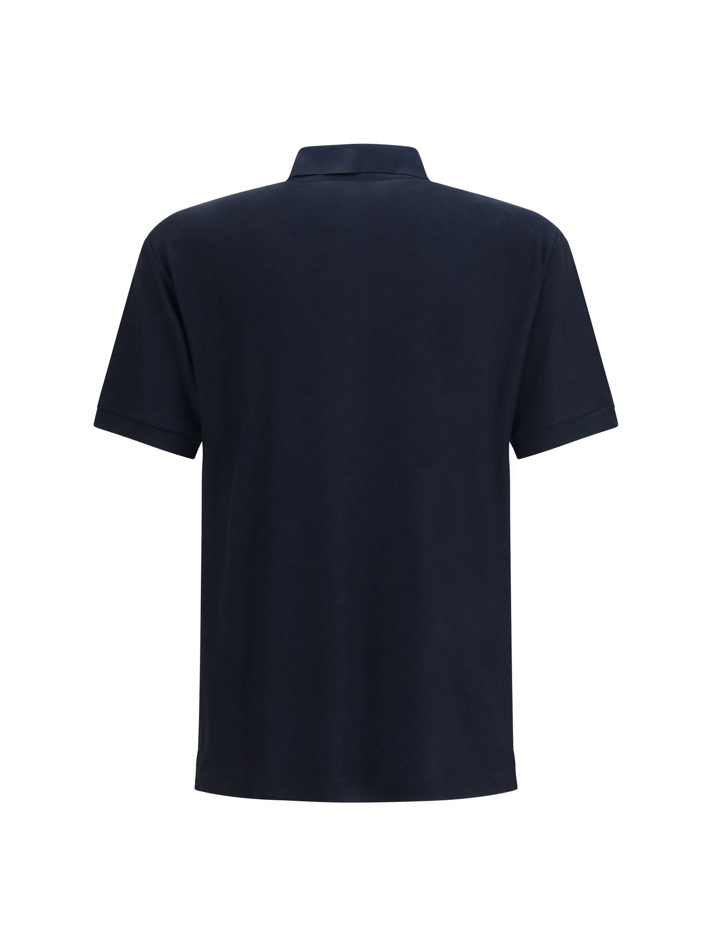GIORGIO ARMANI Viscose and polyester polo Shirt