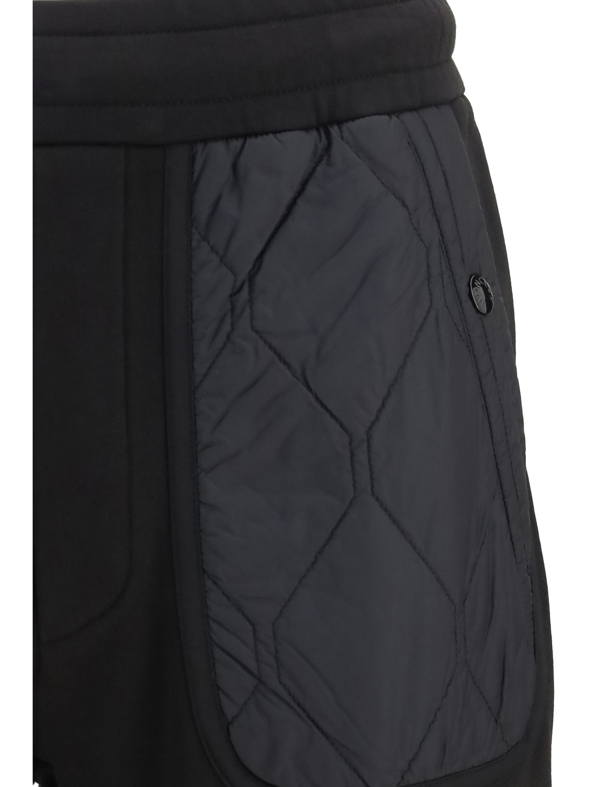 Moncler Cotton blend Sweatpants - Black