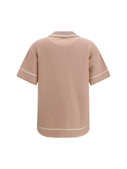 FENDI FF all-over crochet Shirt