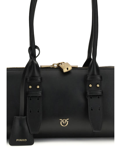 PINKO Large Bowling Baguette Shoulder Bag