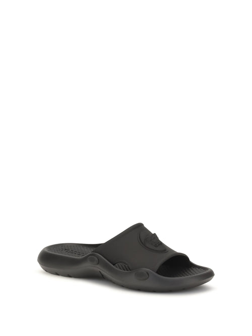 Versace Nettuno rubber slide - Black
