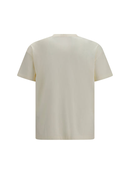 Palm Angels Palm Island T-shirt - Off White - Multicolor