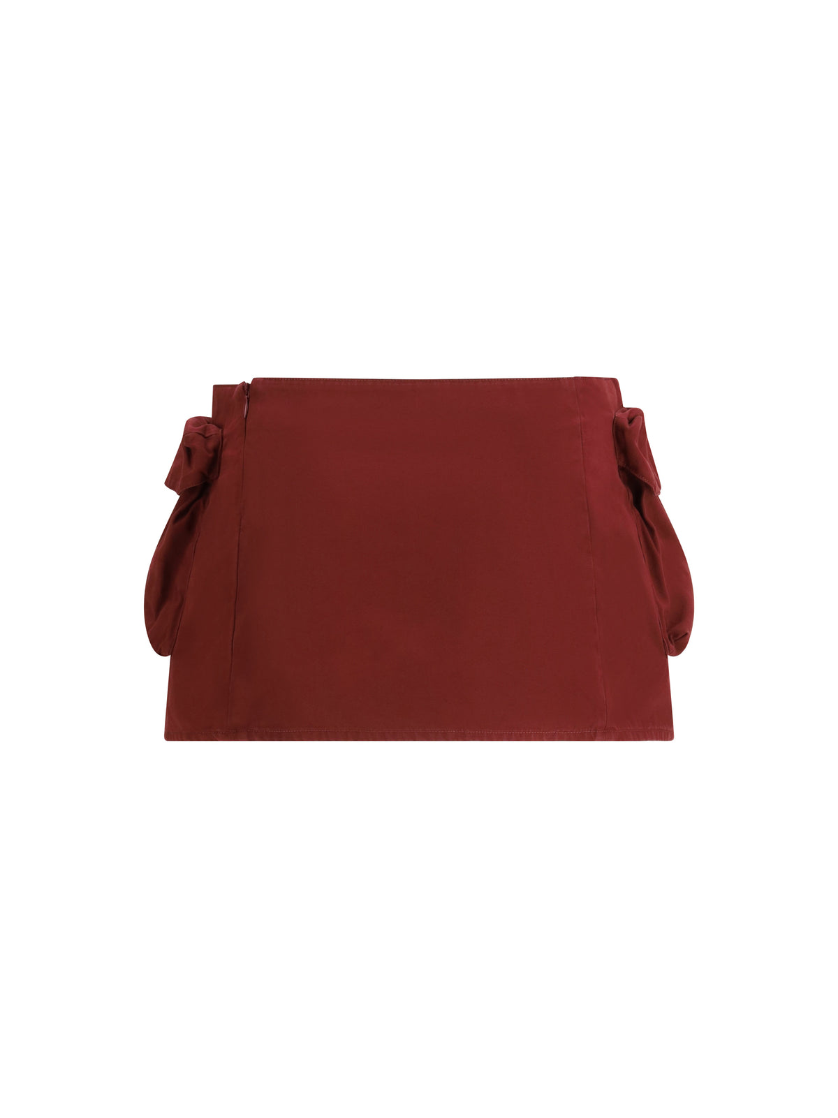 Miu Miu Cotton mini Skirt - Amaranto