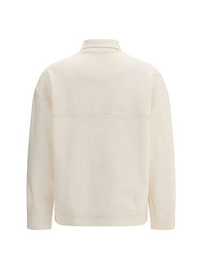 Max Mara Pure Mxppala Jacket in scuba jersey - Ivory