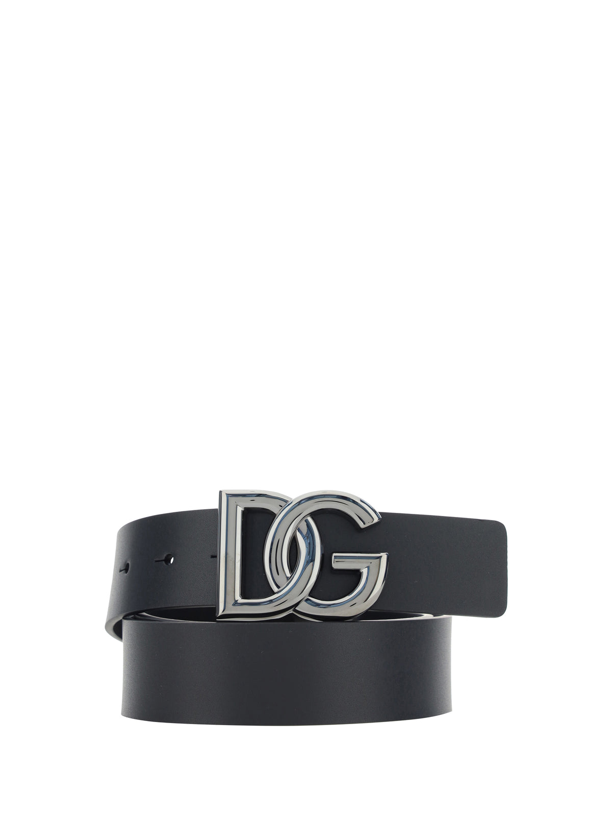 Dolce & Gabbana Tosca Belt - Black/Rut.Ultr.Black