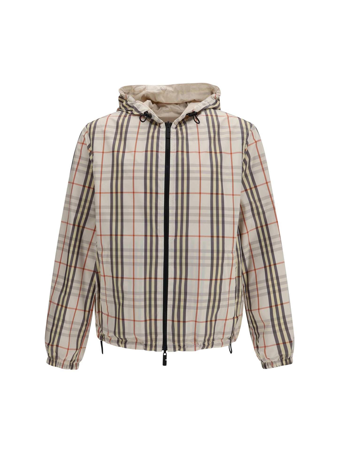 BURBERRY Reversible Check hooded Jacket