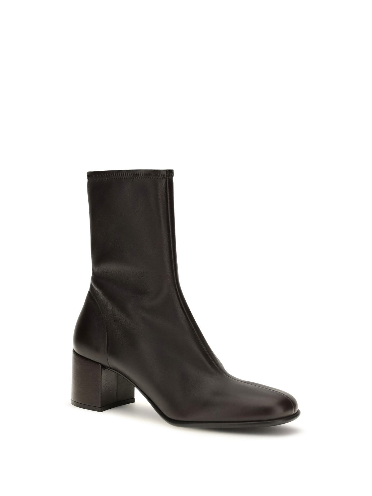 Prada Stretch nappa leather ankle Boots - Moro