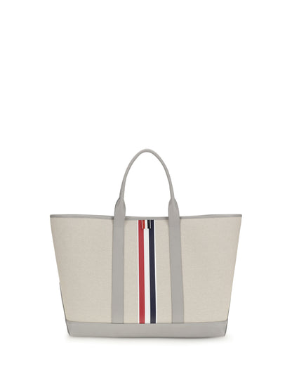 THOM BROWNE Canvas Tote Bag