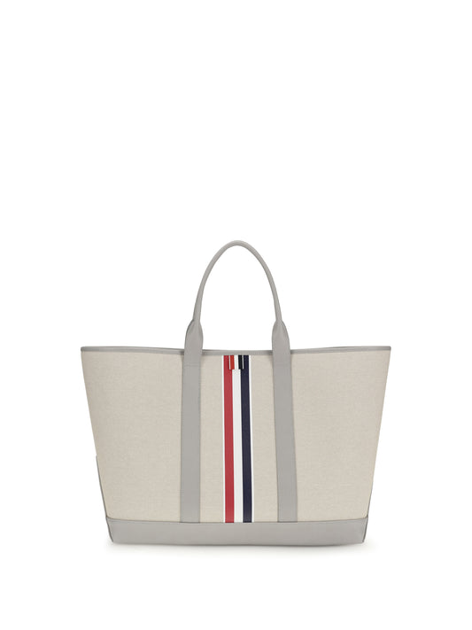 THOM BROWNE Canvas Tote Bag