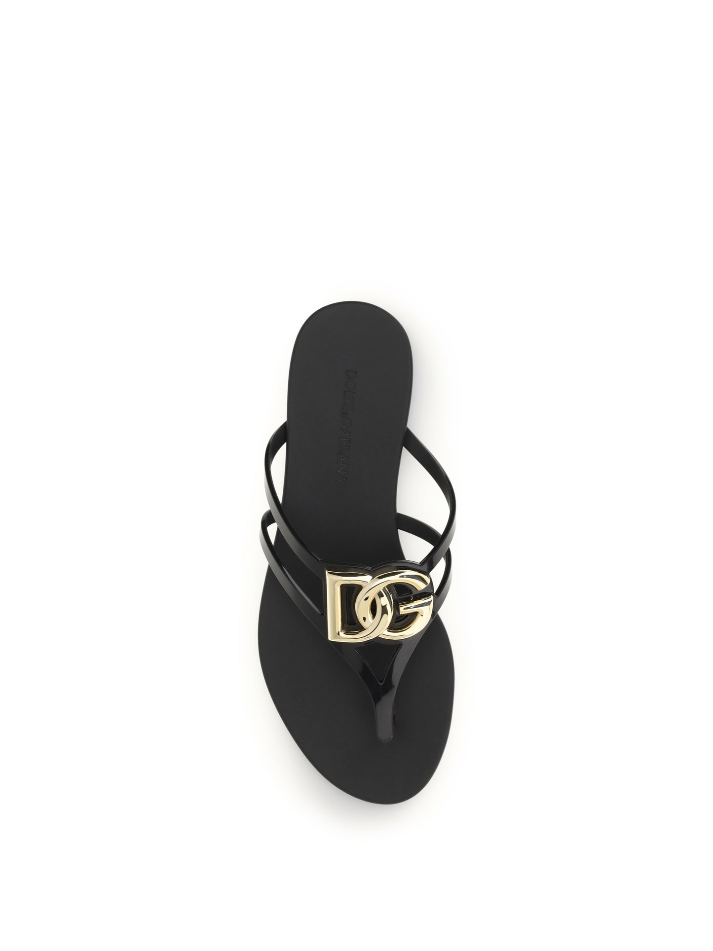 DOLCE & GABBANA Logo rubber Sandals