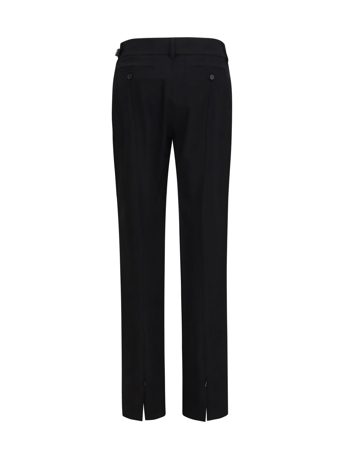 Max Mara Sportmax Rum cigarette pants with belt - Black