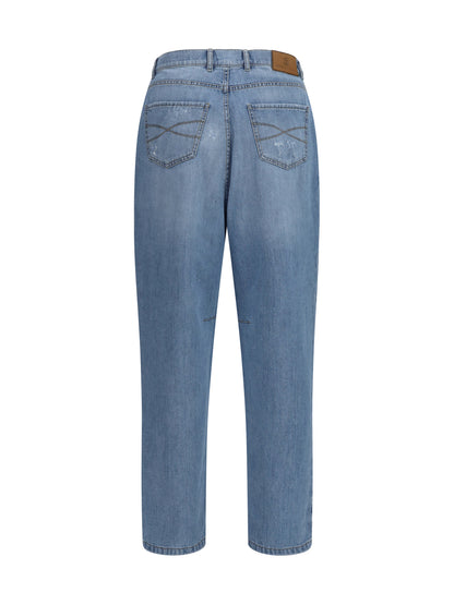 BRUNELLO CUCINELLI Worn-effect Jeans