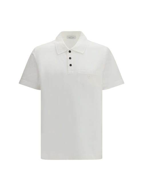 Ferragamo Cotton Polo Shirt - Optic-White