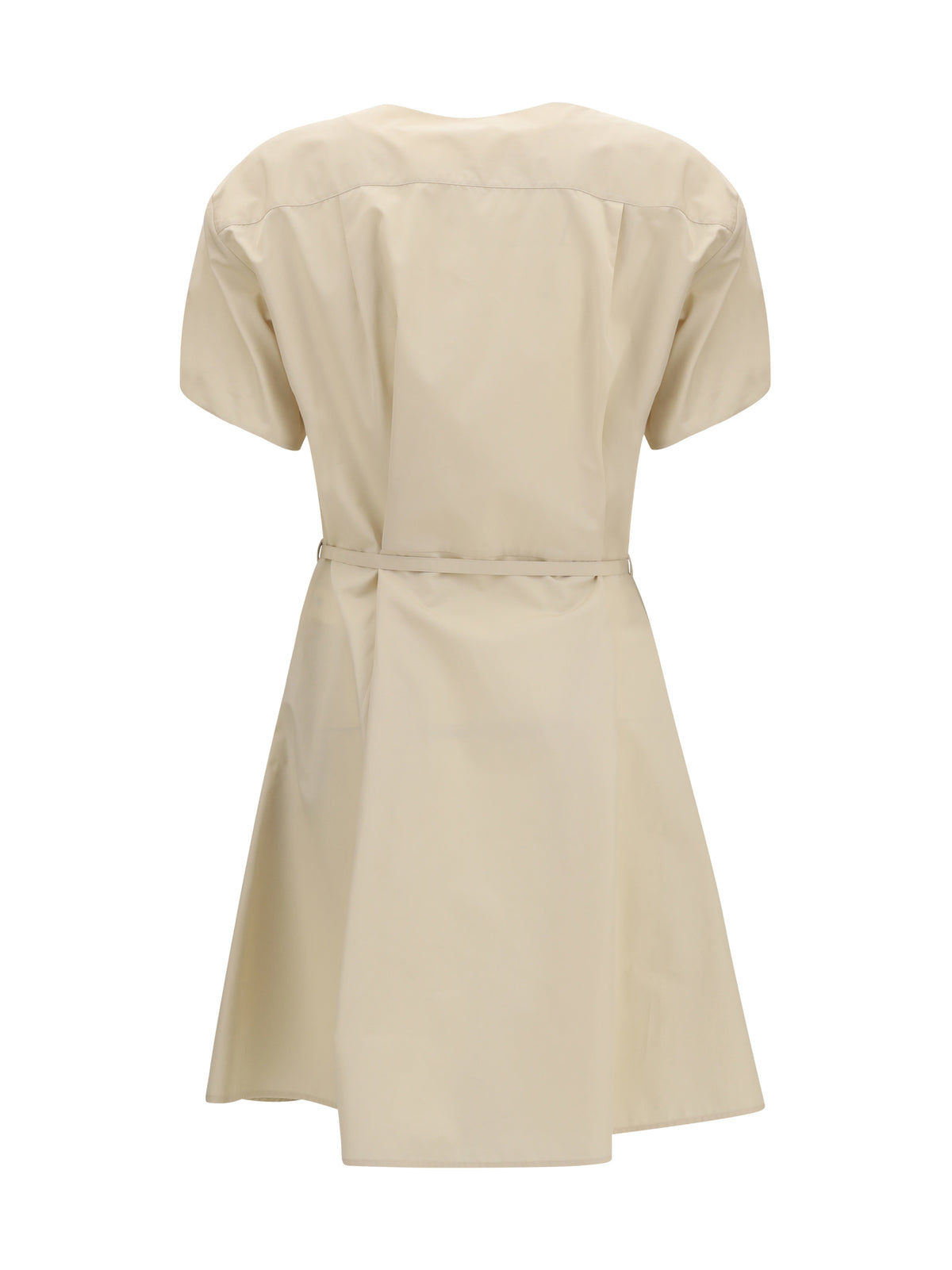 Loewe Lightweight cotton poplin Dress - Light Beige