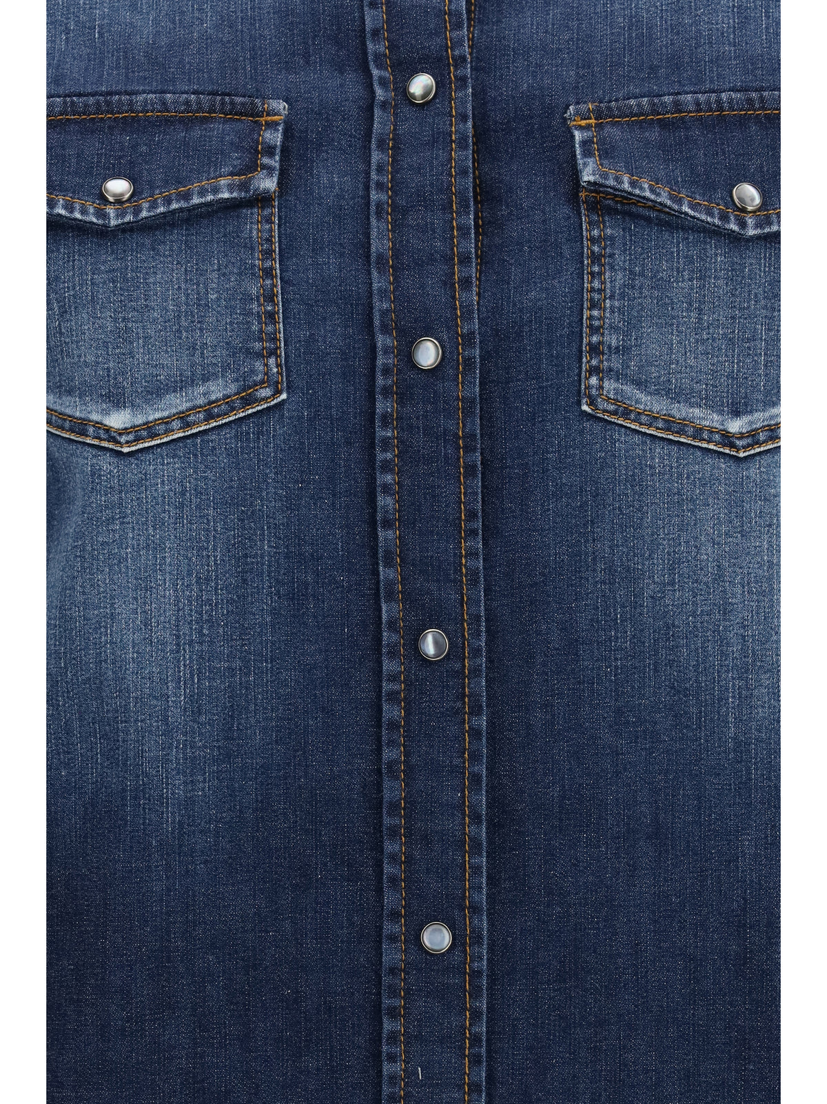 Jacob Cohen Lightweight denim Western long sleeve Shirt - 200F