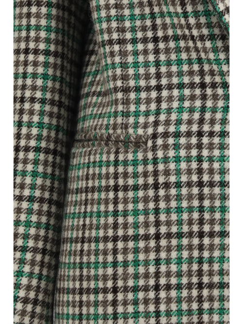 Forte_forte British Check Jacket - Royal