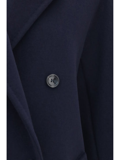 Max Mara Rebus double-breasted Jacket - Blue Marino