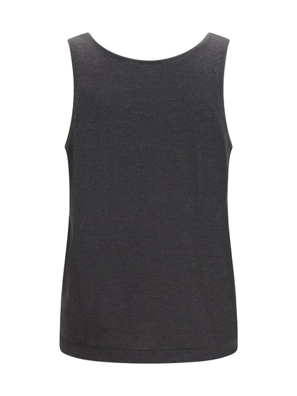 BRUNELLO CUCINELLI Luminous knit Tank Top