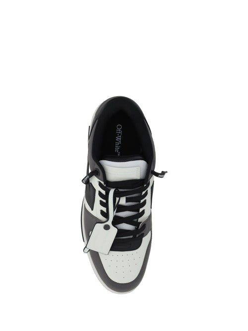 Off-White Out Of Officel leather Sneakers - Dark Grey - Black