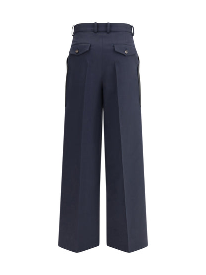 BOTTEGA VENETA Wool and cotton Pants