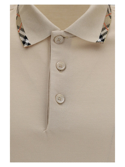 BURBERRY Piqué Polo Shirt
