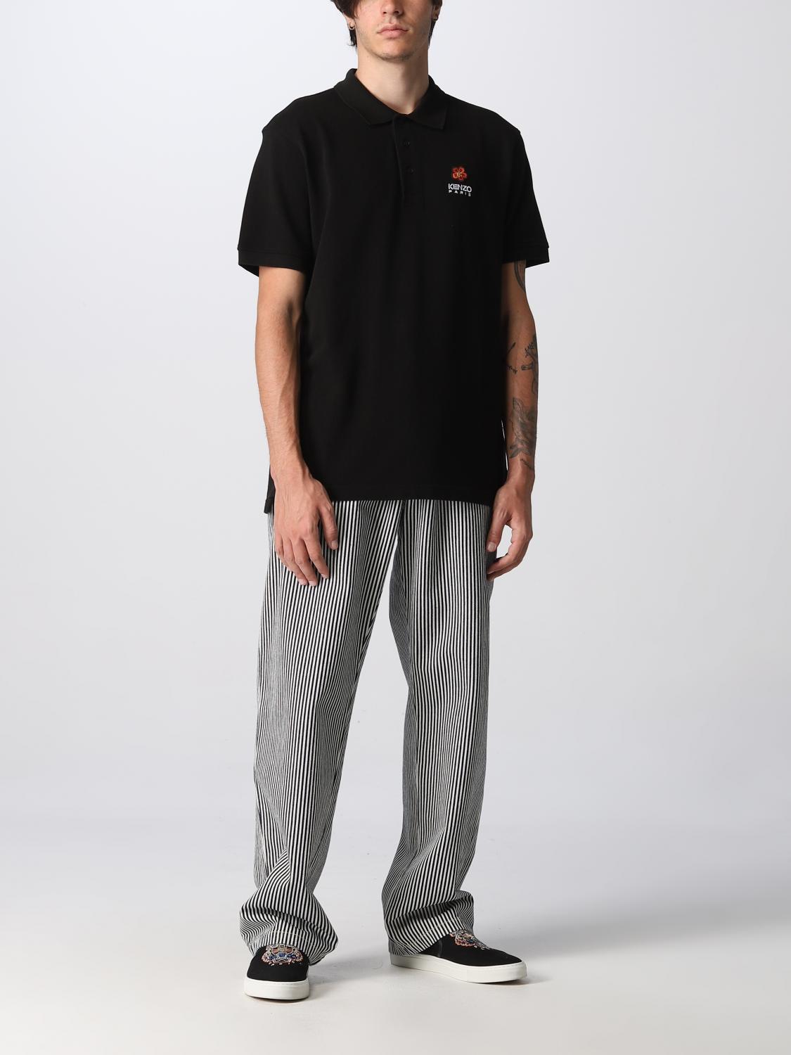 Kenzo Polo Shirt Men Black