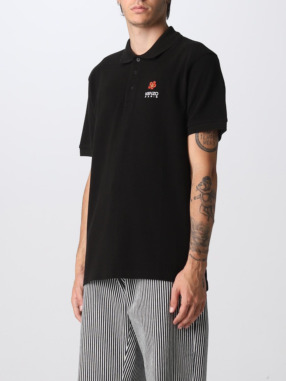 Kenzo Polo Shirt Men Black