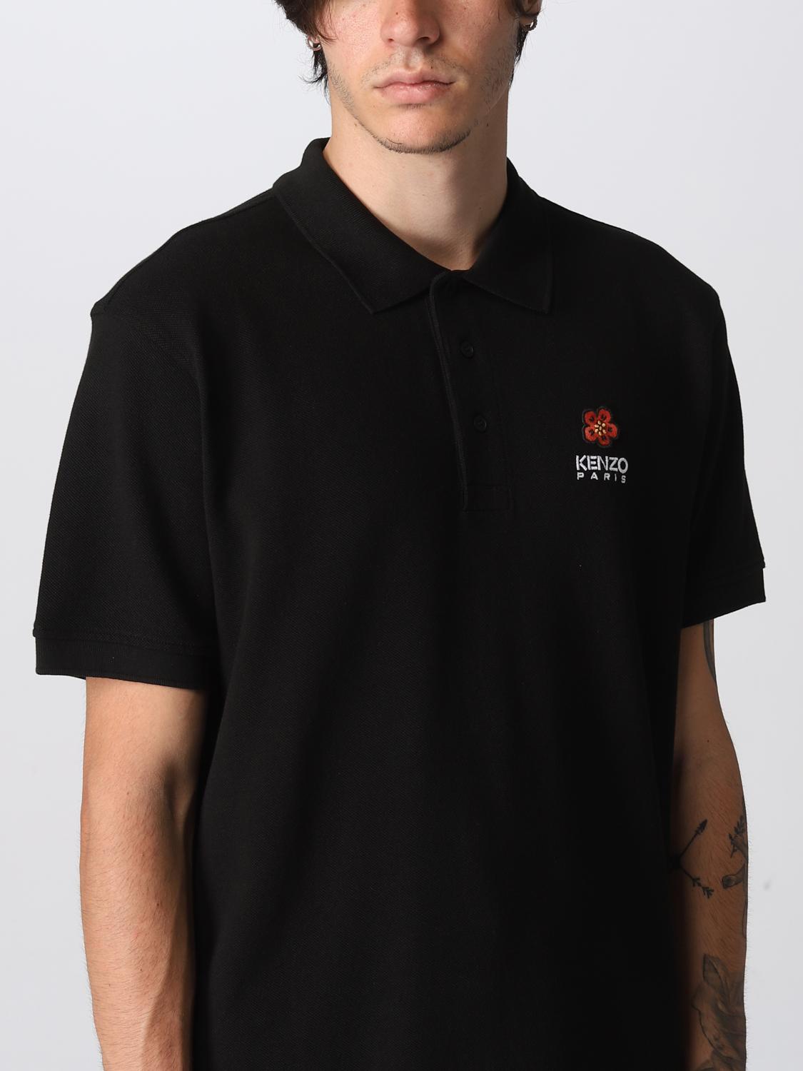Kenzo Polo Shirt Men Black