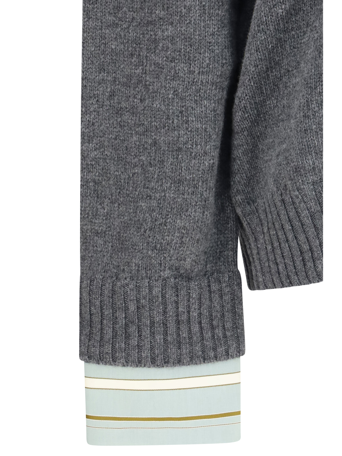 Prada Crewneck wool Sweater - Ardesia