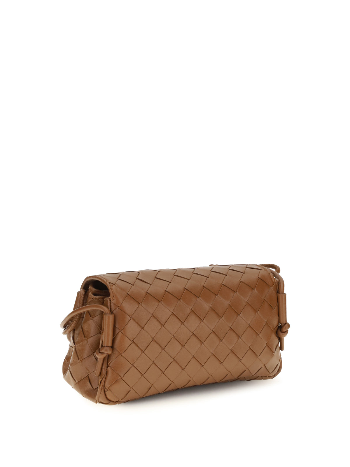 Bottega Veneta Intrecciato Shoulder Bag - Tannin-Gold