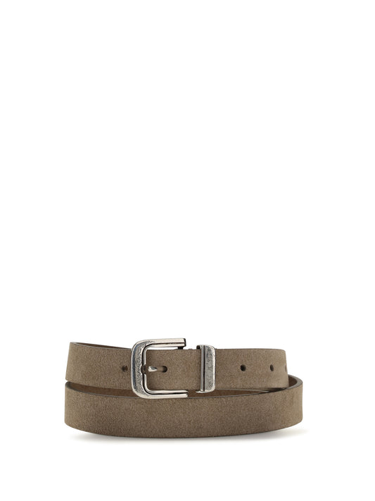 BRUNELLO CUCINELLI Suede Belt