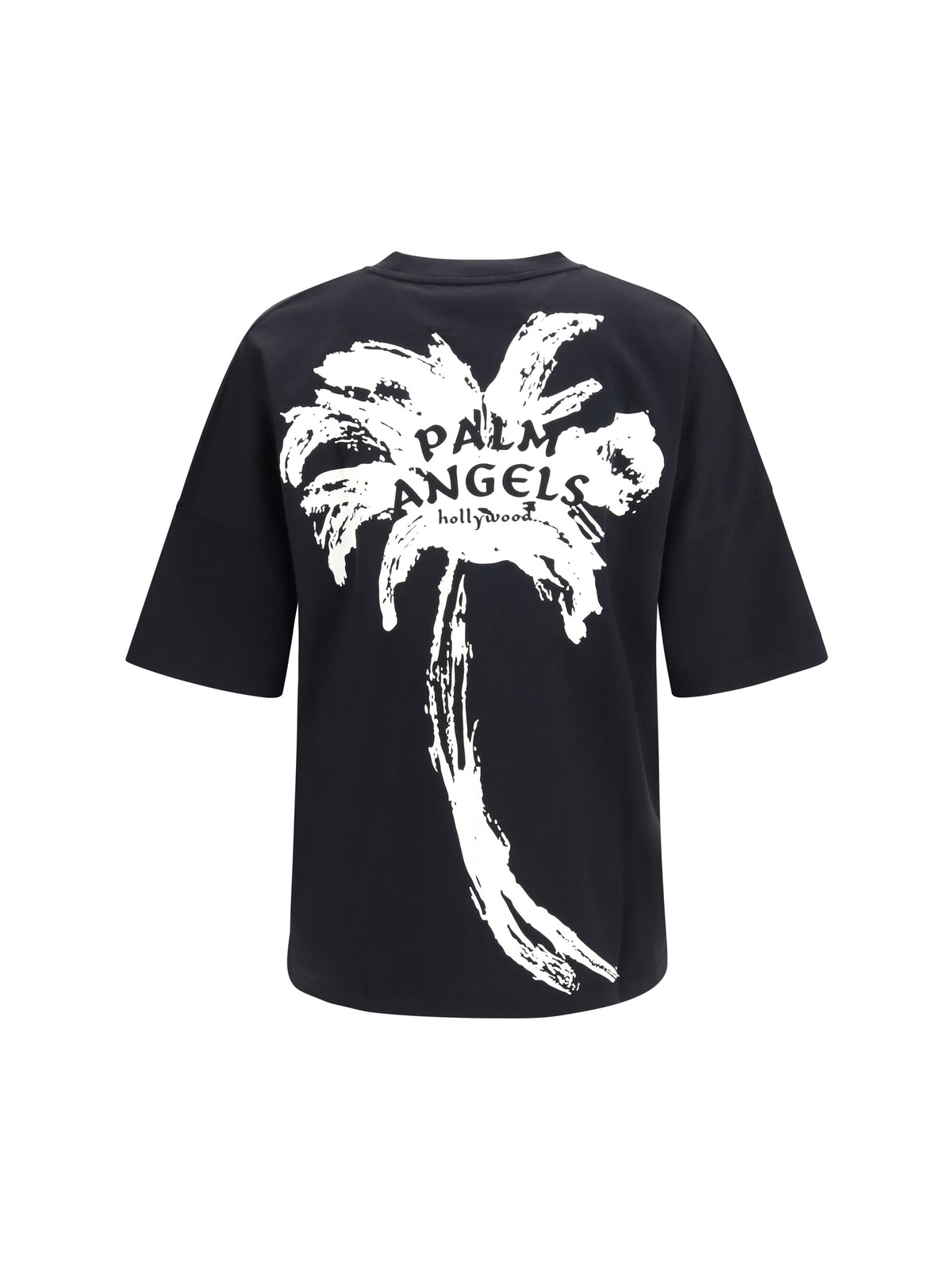Palm Angels Palm Drift Back Over T-shirt - Black - Off White