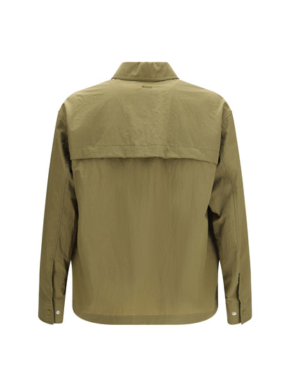 Laminar Shirt Jacket - Green Olive