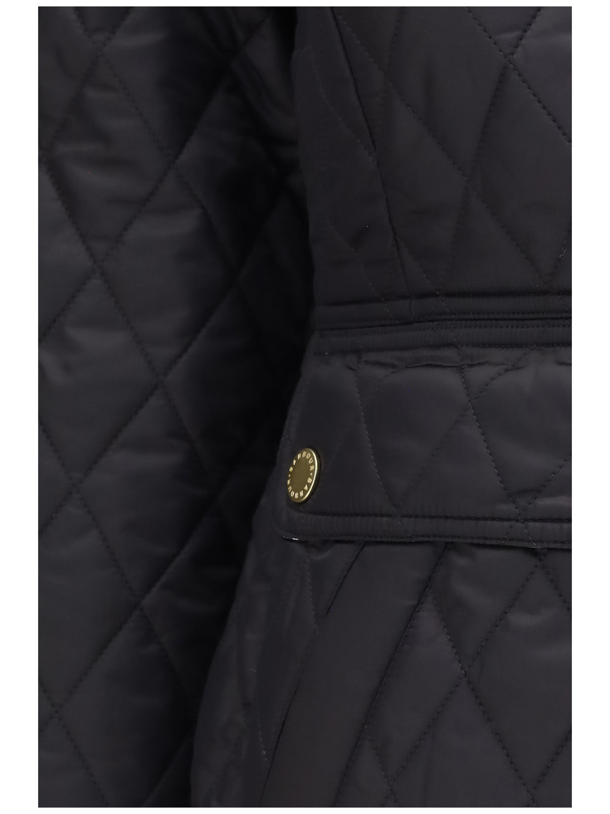 Barbour Quilted Puffer Jacket - Black
