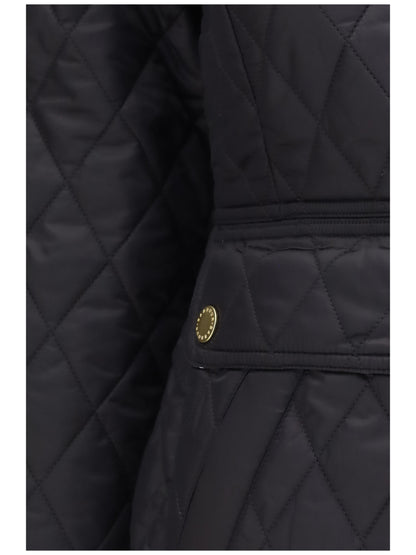 Barbour Quilted Puffer Jacket - Black