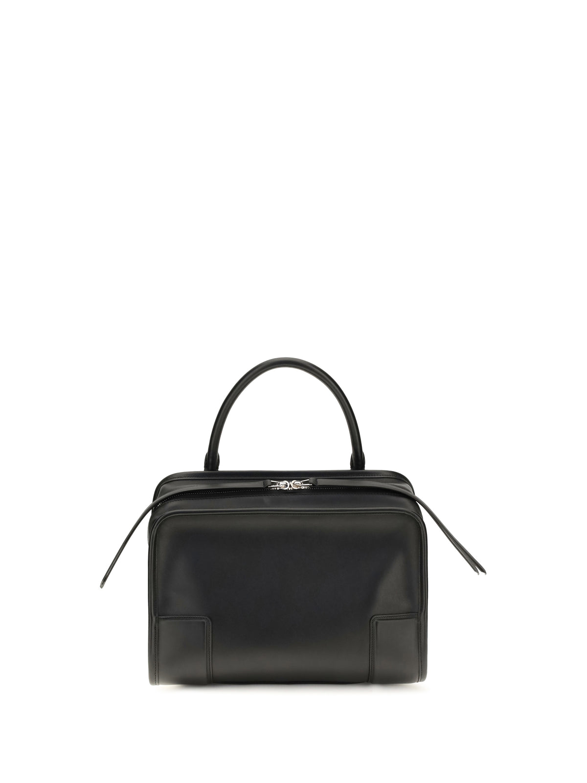 Loewe Medium Amazona 180 calfskin Top Handle Bag - Black