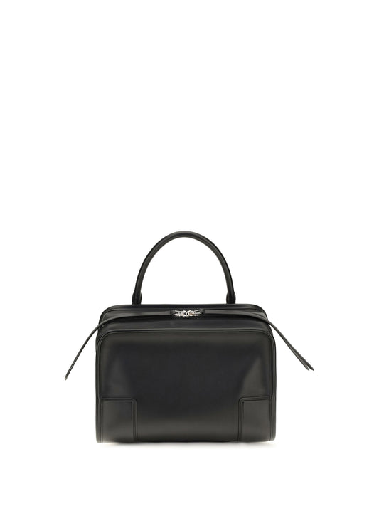 Loewe Medium Amazona 180 calfskin Top Handle Bag - Black