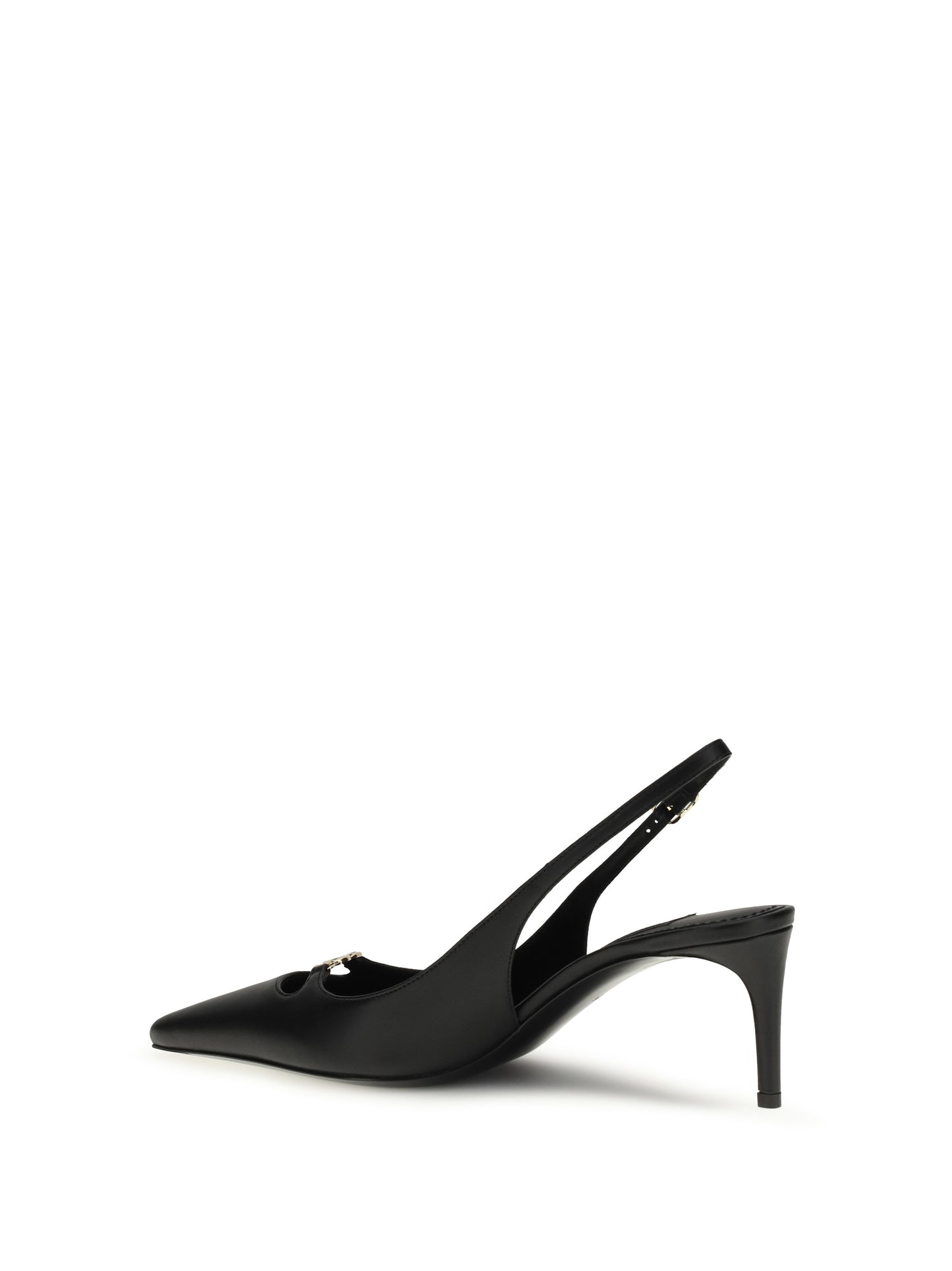 DOLCE & GABBANA Leather slingback Pumps