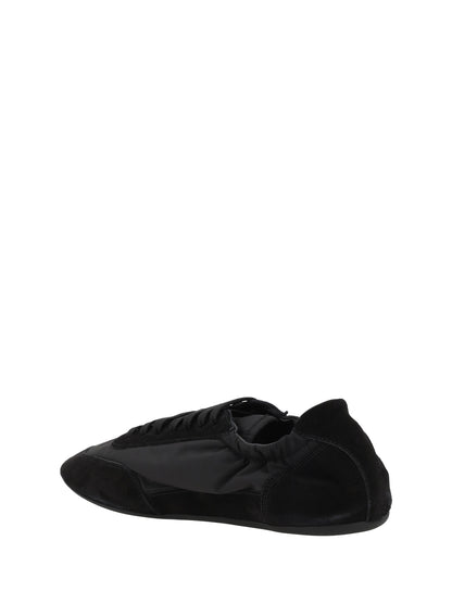 Prada Collapse Sneakers in Re-Nylon and suede - Black