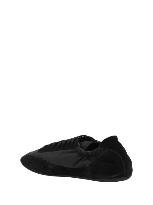 Prada Collapse Sneakers in Re-Nylon and suede - Black
