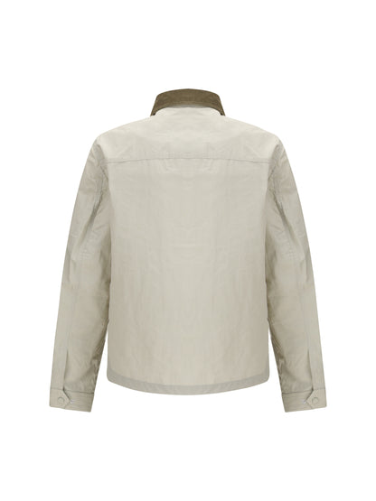 Belstaff Ground Jacket with velvet collar - Silver Birch