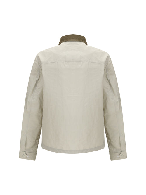 Belstaff Ground Jacket with velvet collar - Silver Birch