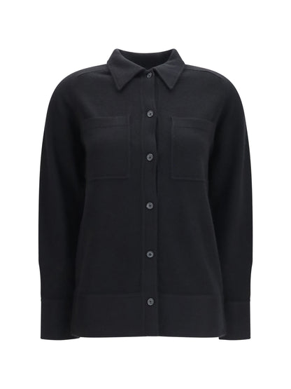 Toteme Cashmere Shirt - Black