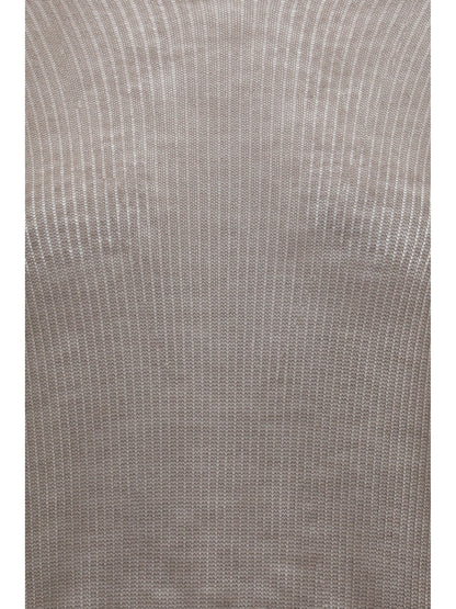Rick Owens Semi-sheer knit Hoodie - Dust