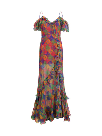 Etro Long silk Dress - X0854