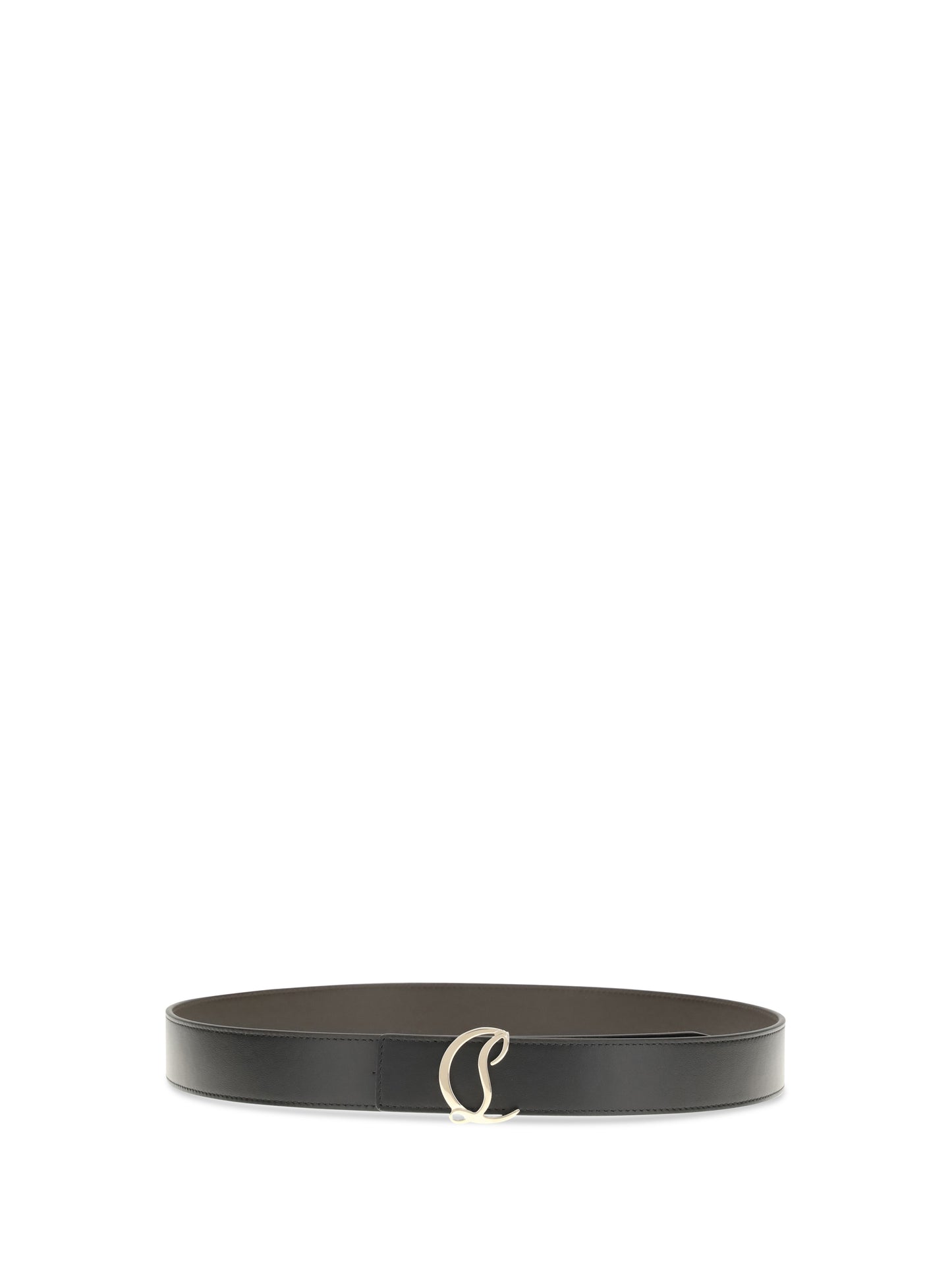 CHRISTIAN LOUBOUTIN CL Logo Belt
