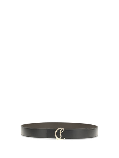 CHRISTIAN LOUBOUTIN CL Logo Belt