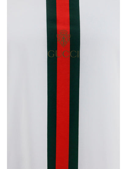 Gucci Printed cotton jersey T-shirt - White/Mc